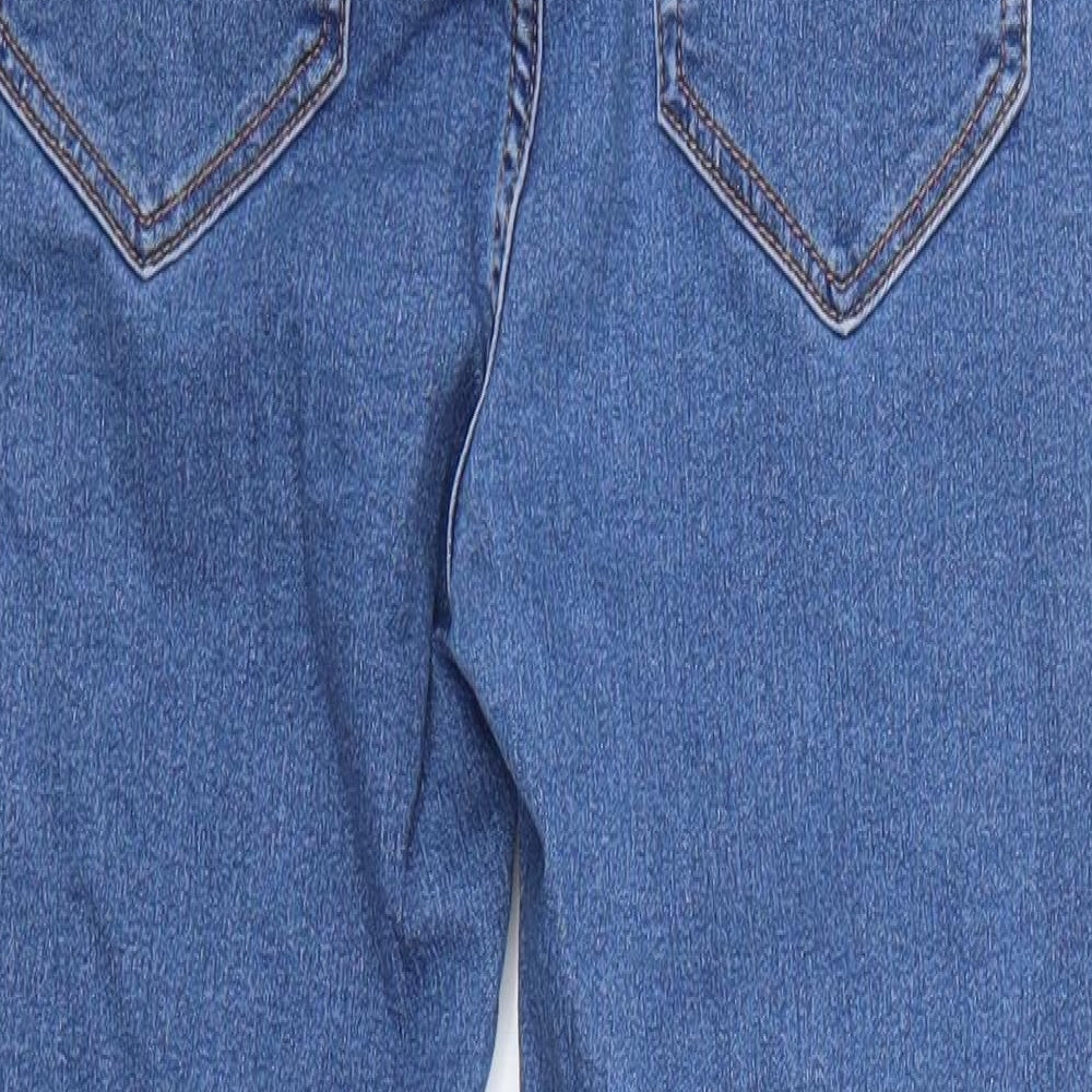 Pull & Bear Womens Blue  Denim Skinny Jeans Size 10 L26 in