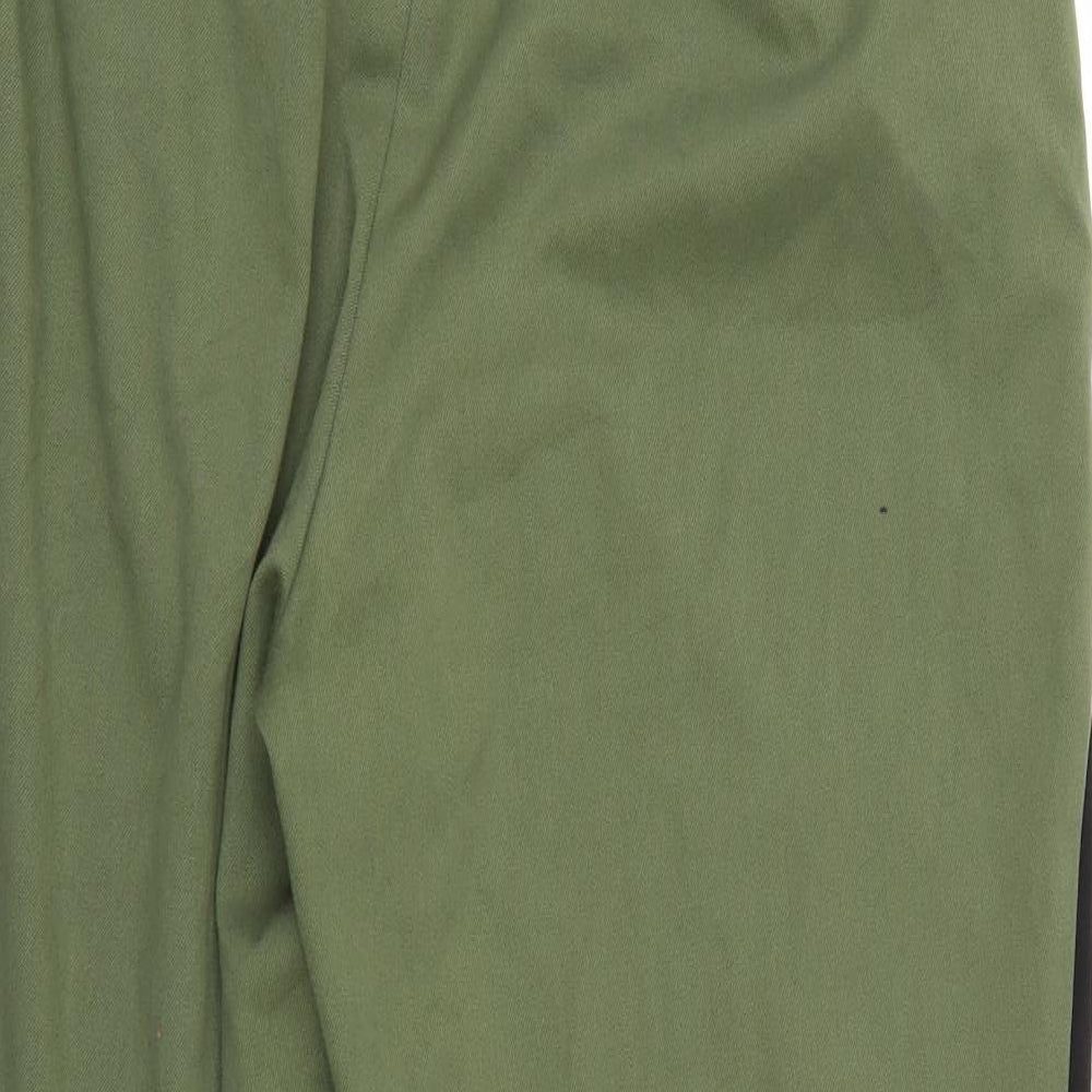 Zara Womens Green Striped  Trousers  Size XL L24 in