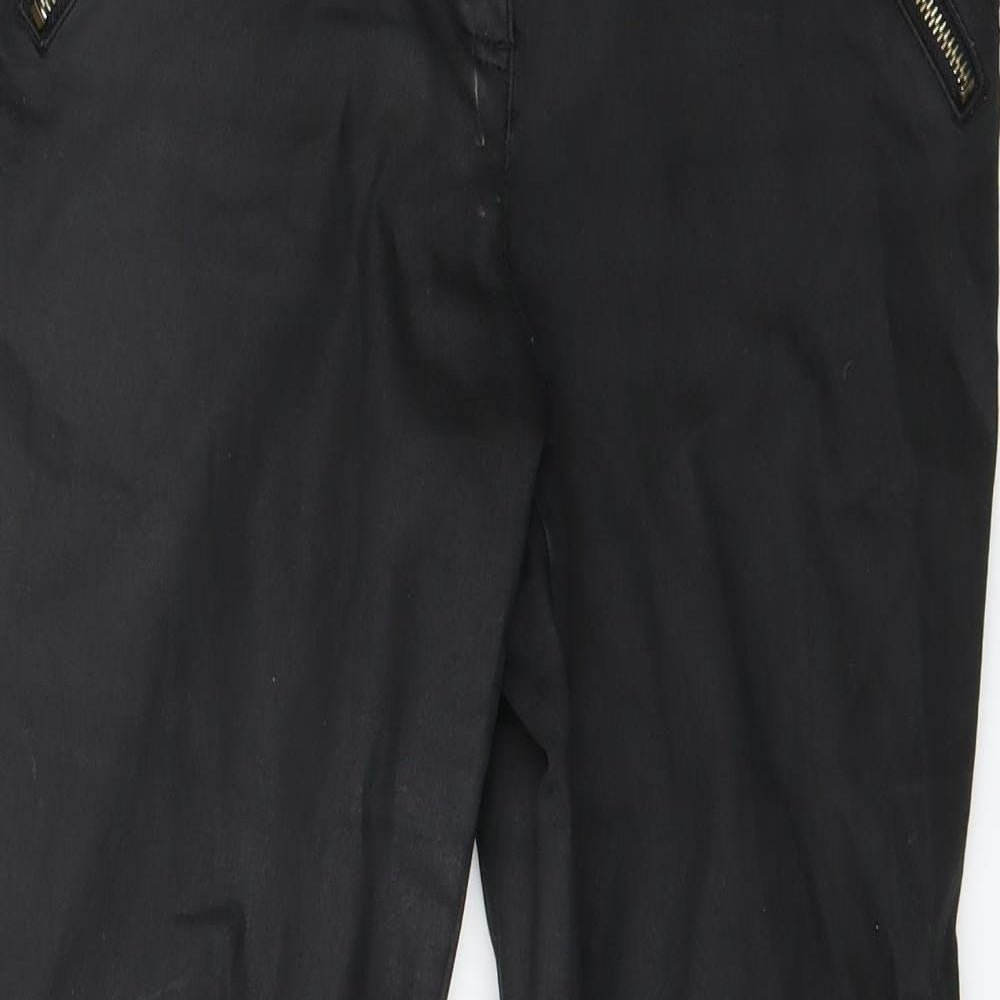 NEXT Womens Black  Denim Skinny Jeans Size 10 L26 in