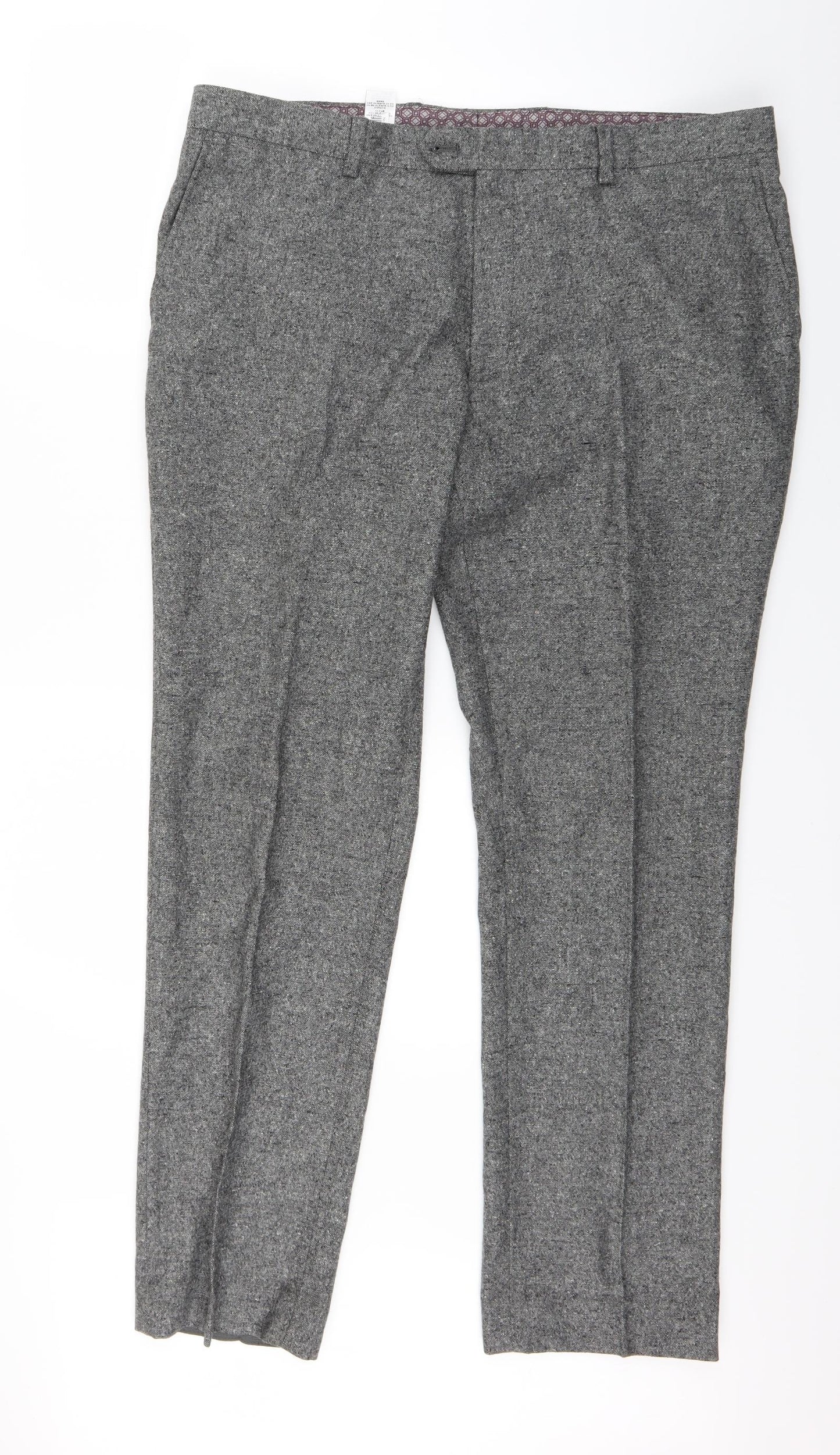 NEXT Mens Grey   Trousers  Size 38 L31 in