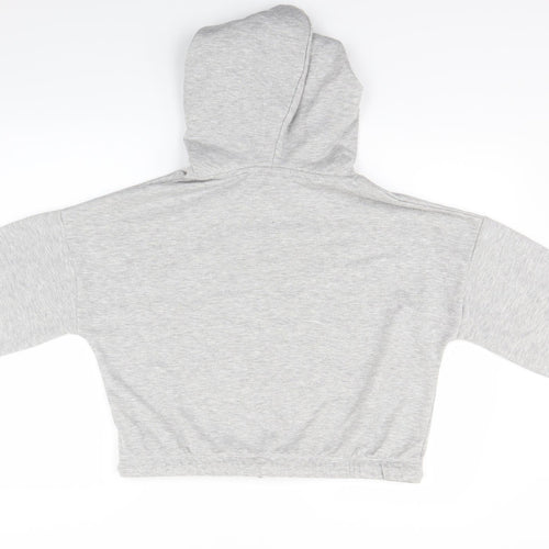 Primark Womens Grey   Pullover Hoodie Size 2XS