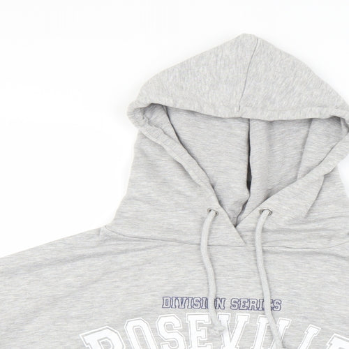 Primark Womens Grey   Pullover Hoodie Size 2XS