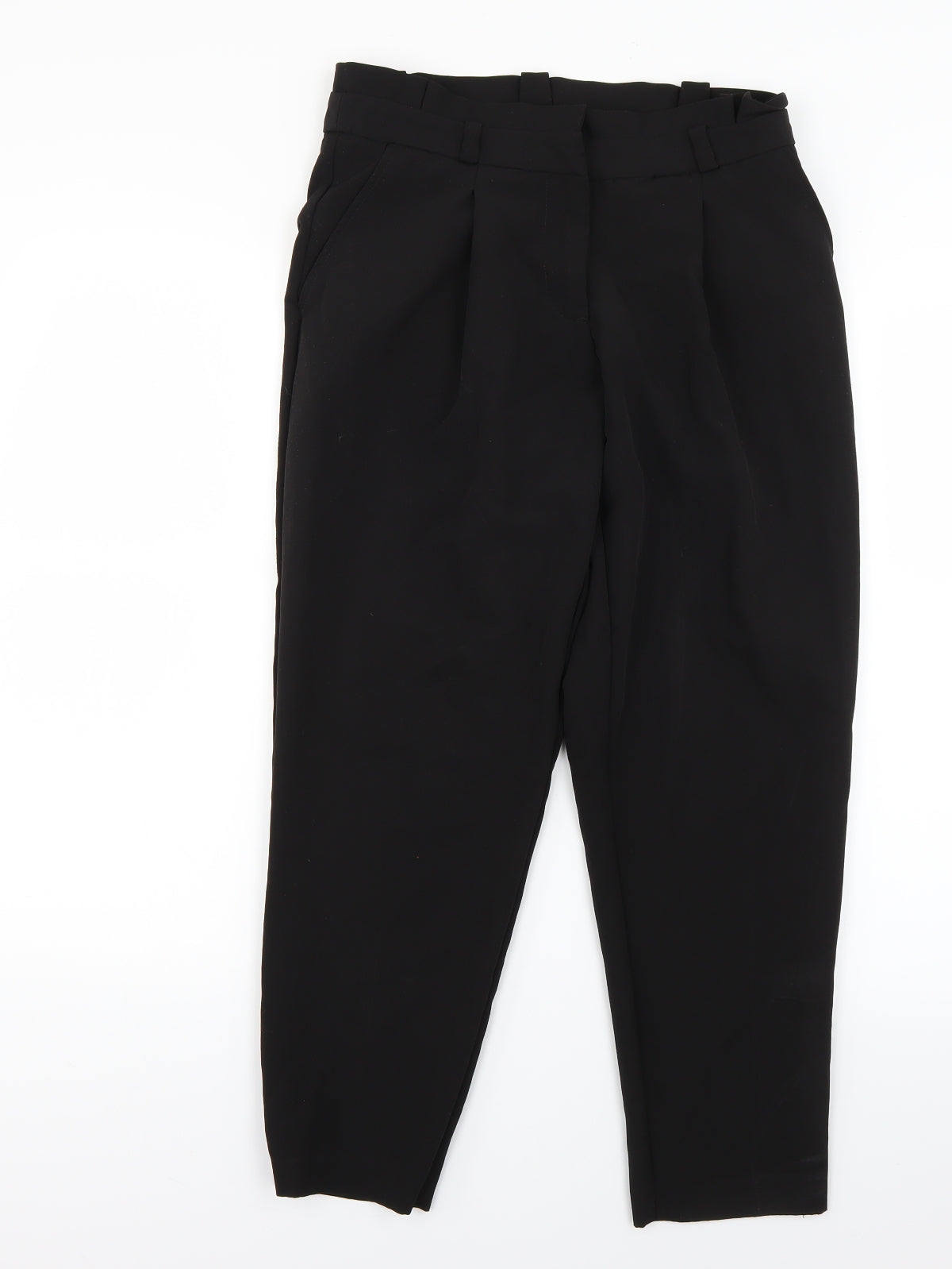 New Look Womens Black   Trousers  Size 10 L24 in