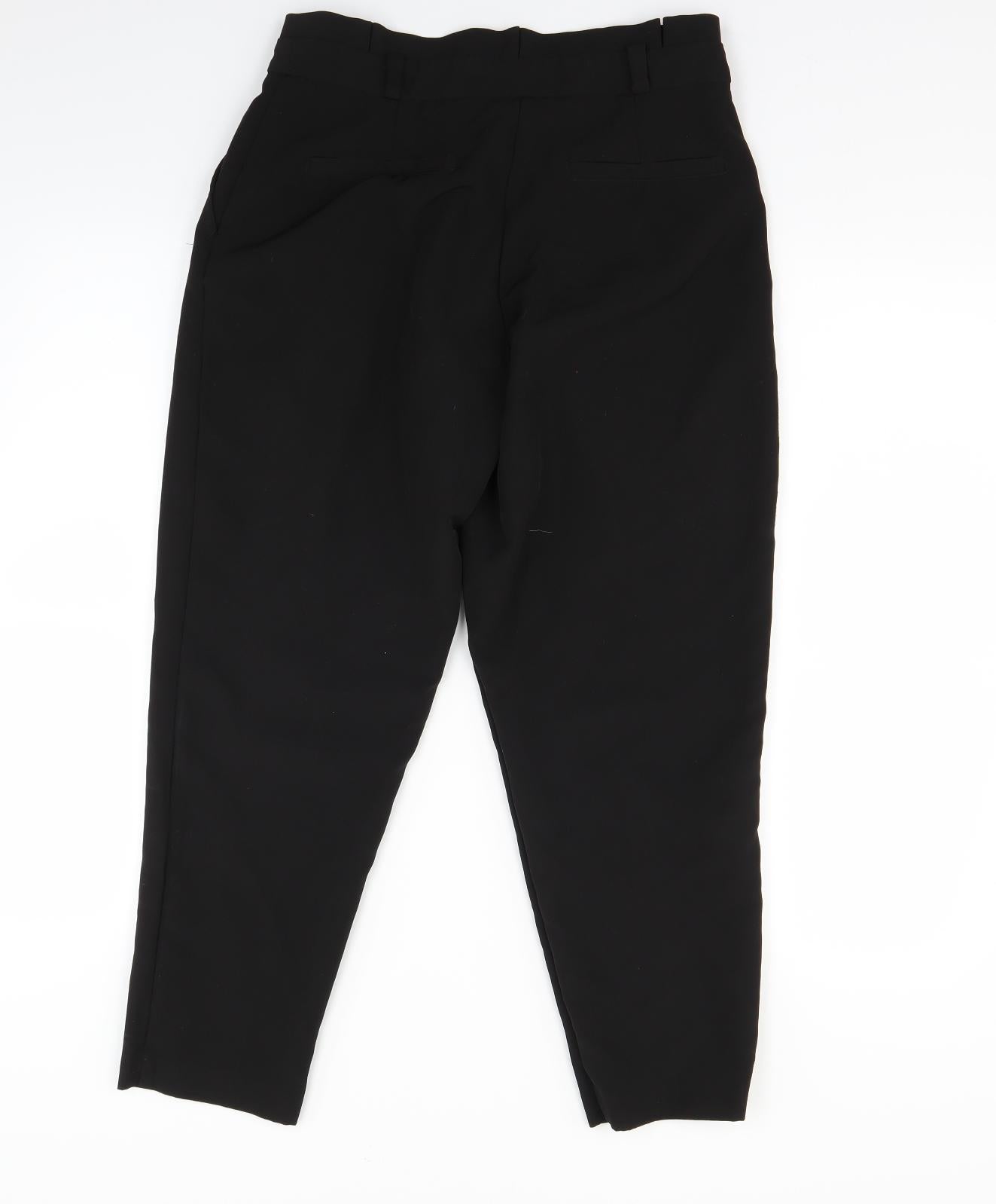 New Look Womens Black   Trousers  Size 10 L24 in