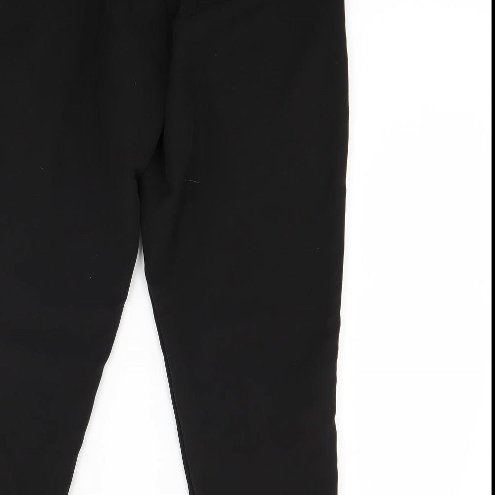 New Look Womens Black   Trousers  Size 10 L24 in