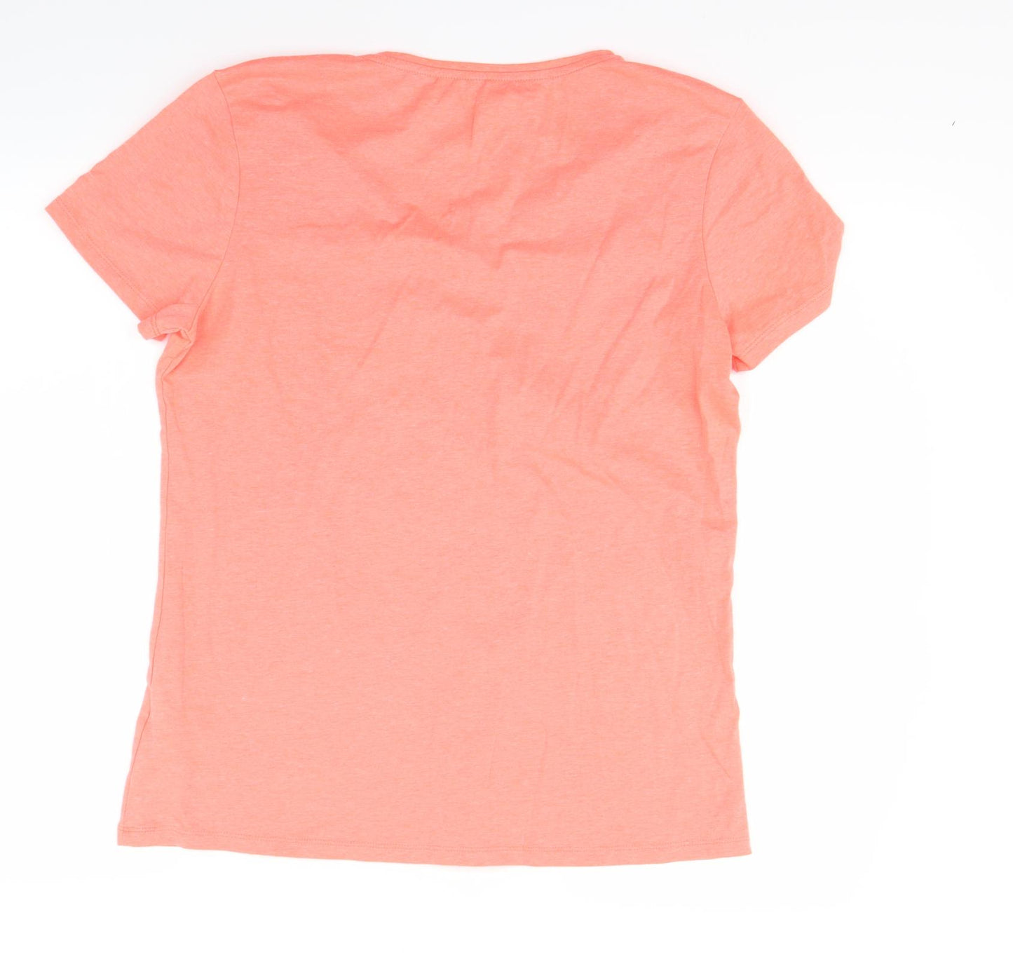 Primark Womens Orange   Basic T-Shirt Size L