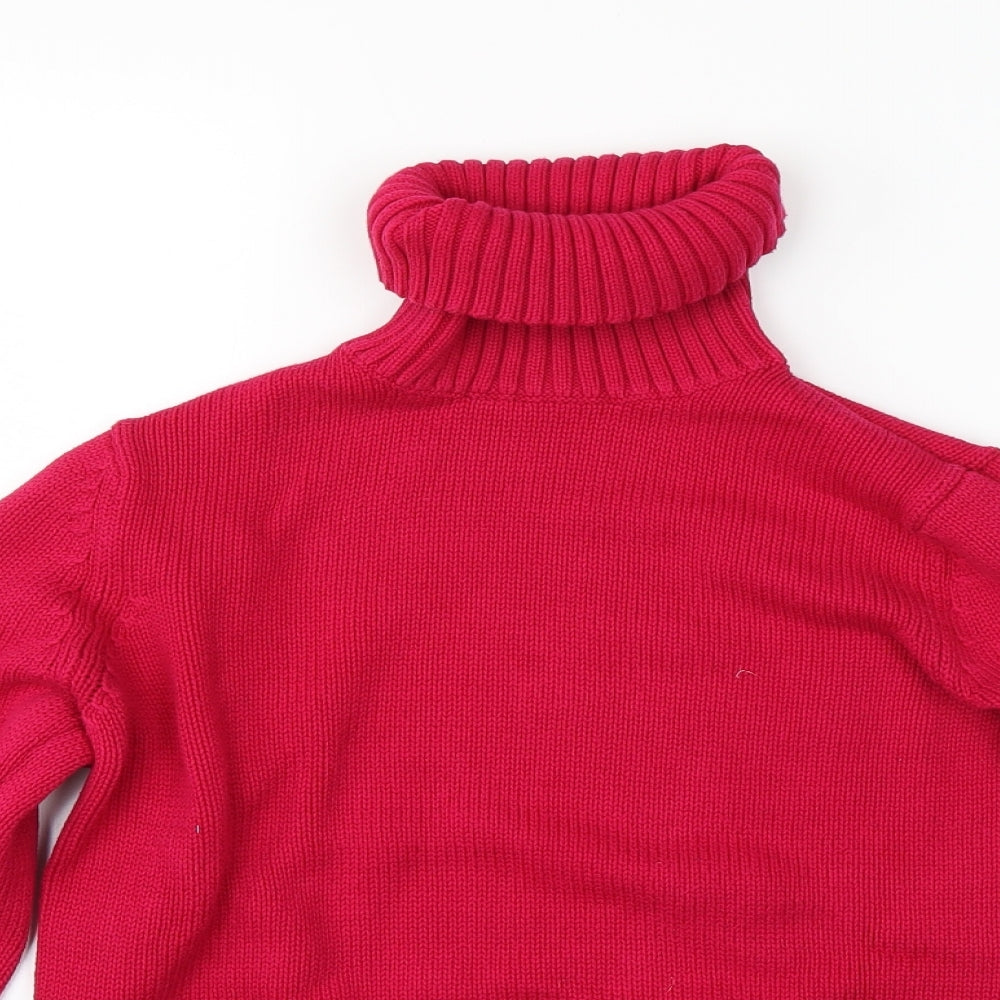 Marks and Spencer Womens Red  Knit Pullover Jumper Size 12