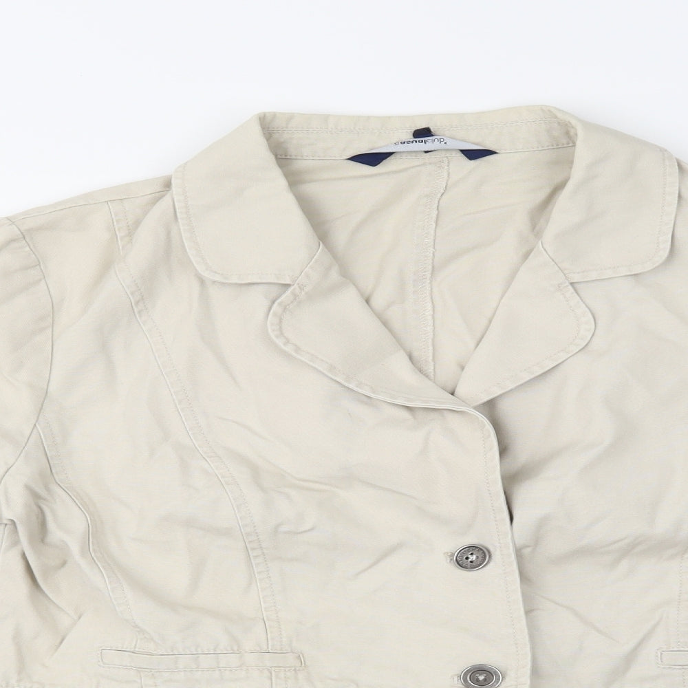 Casual Club Womens Beige   Gilet Jacket Size 16