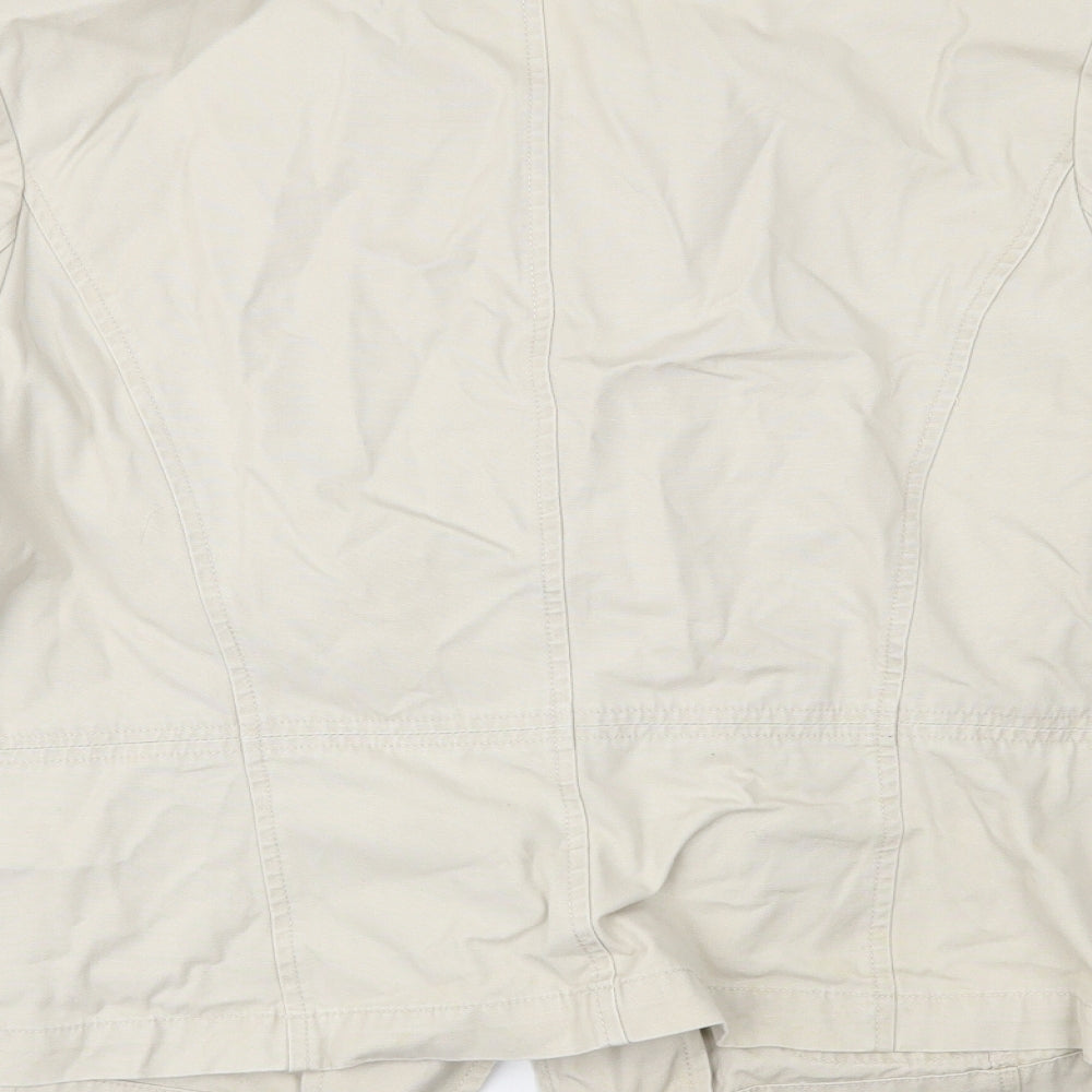 Casual Club Womens Beige   Gilet Jacket Size 16