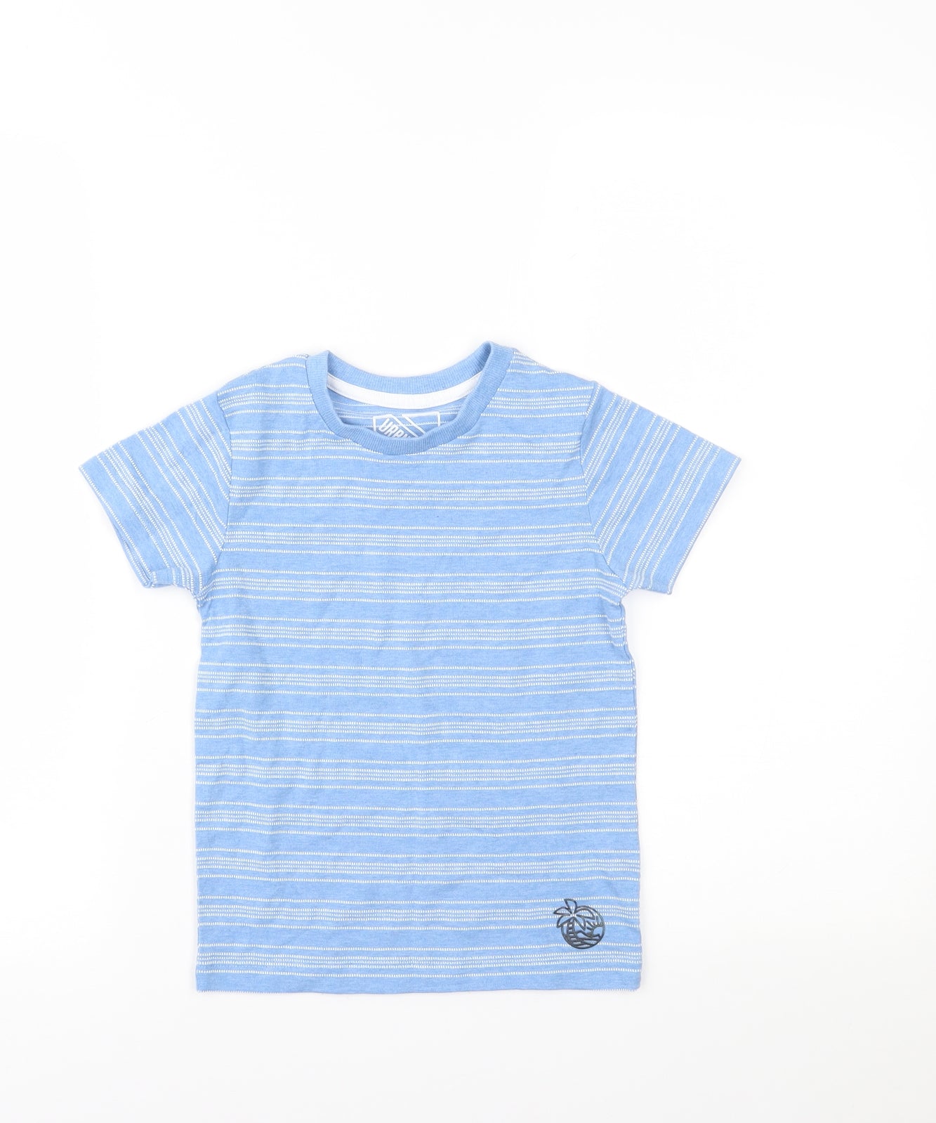 Matalan Boys Blue   Basic T-Shirt Size 4 Years