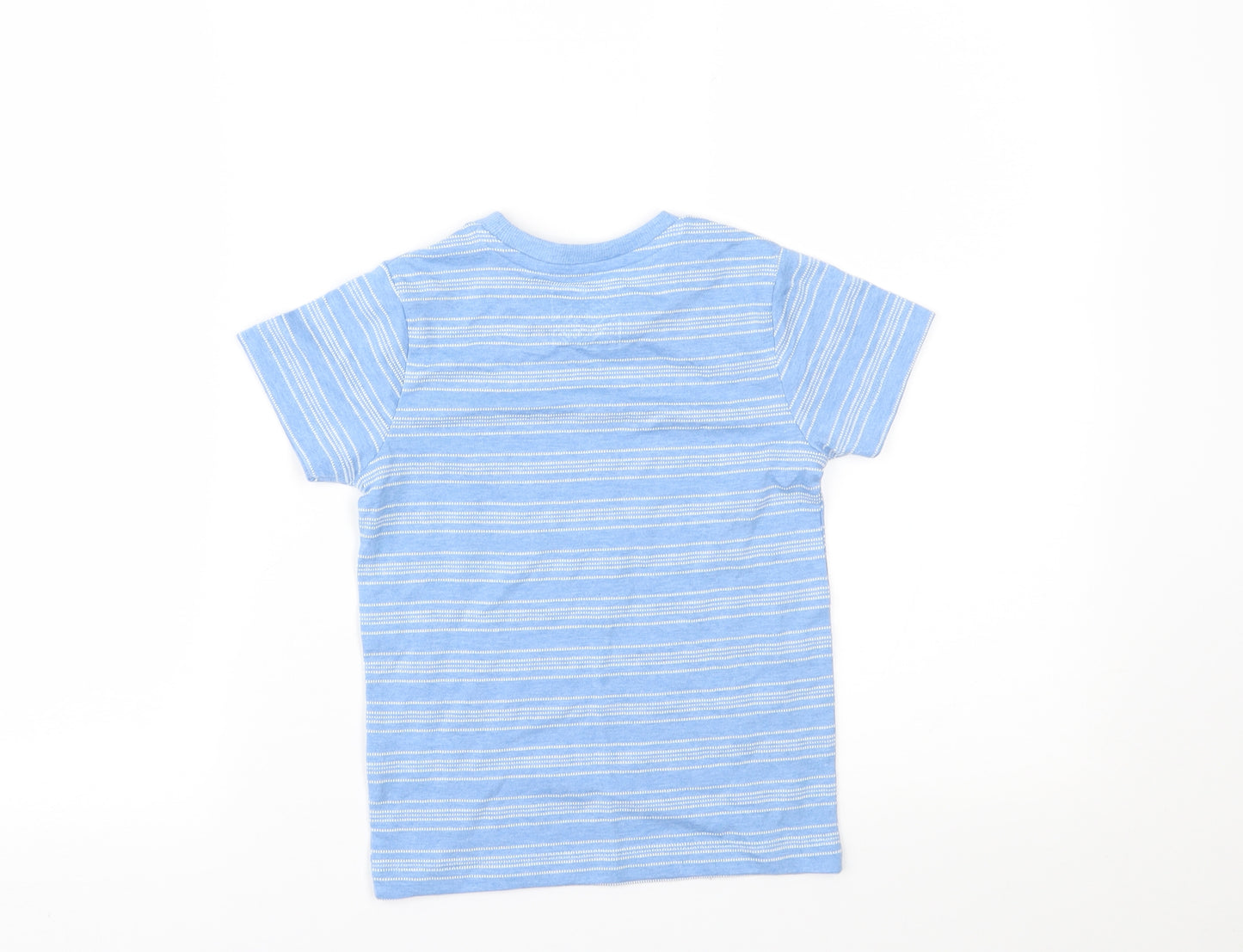 Matalan Boys Blue   Basic T-Shirt Size 4 Years