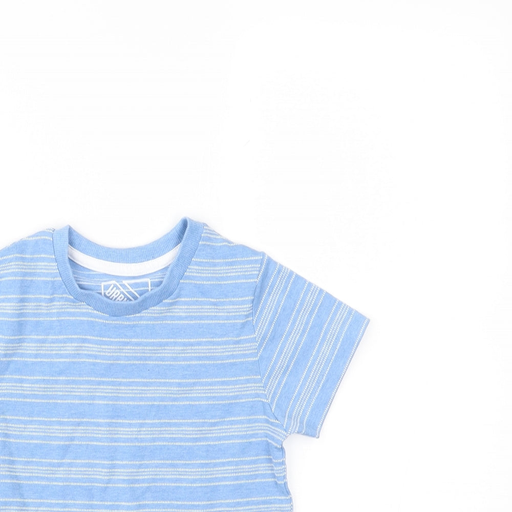 Matalan Boys Blue   Basic T-Shirt Size 4 Years