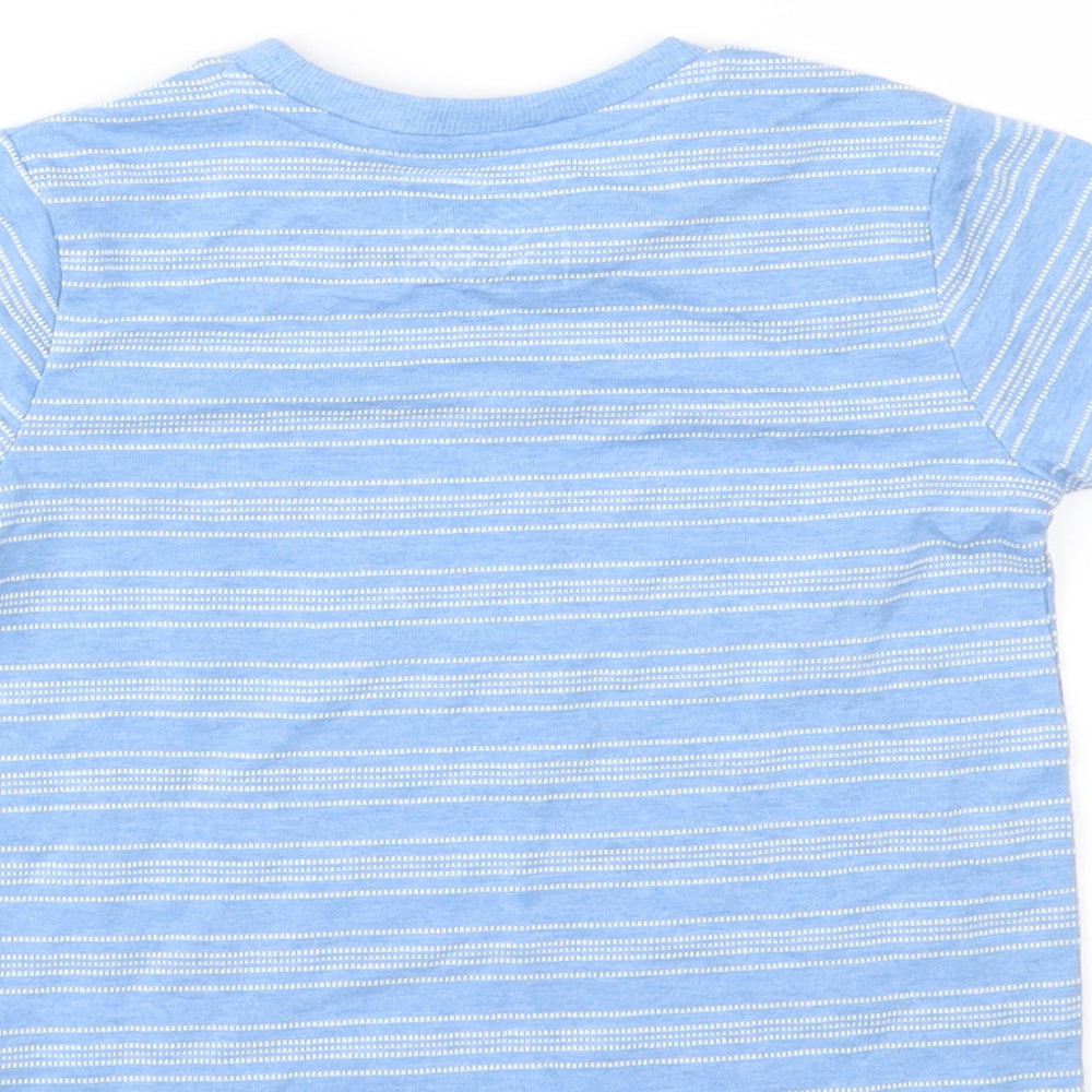 Matalan Boys Blue   Basic T-Shirt Size 4 Years