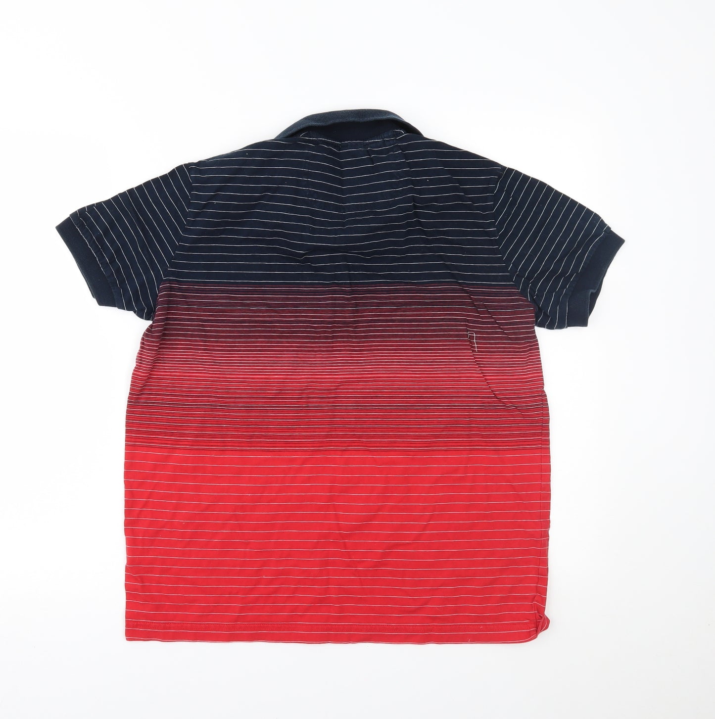 HUGO BOSS Mens Multicoloured Striped   Polo Size M