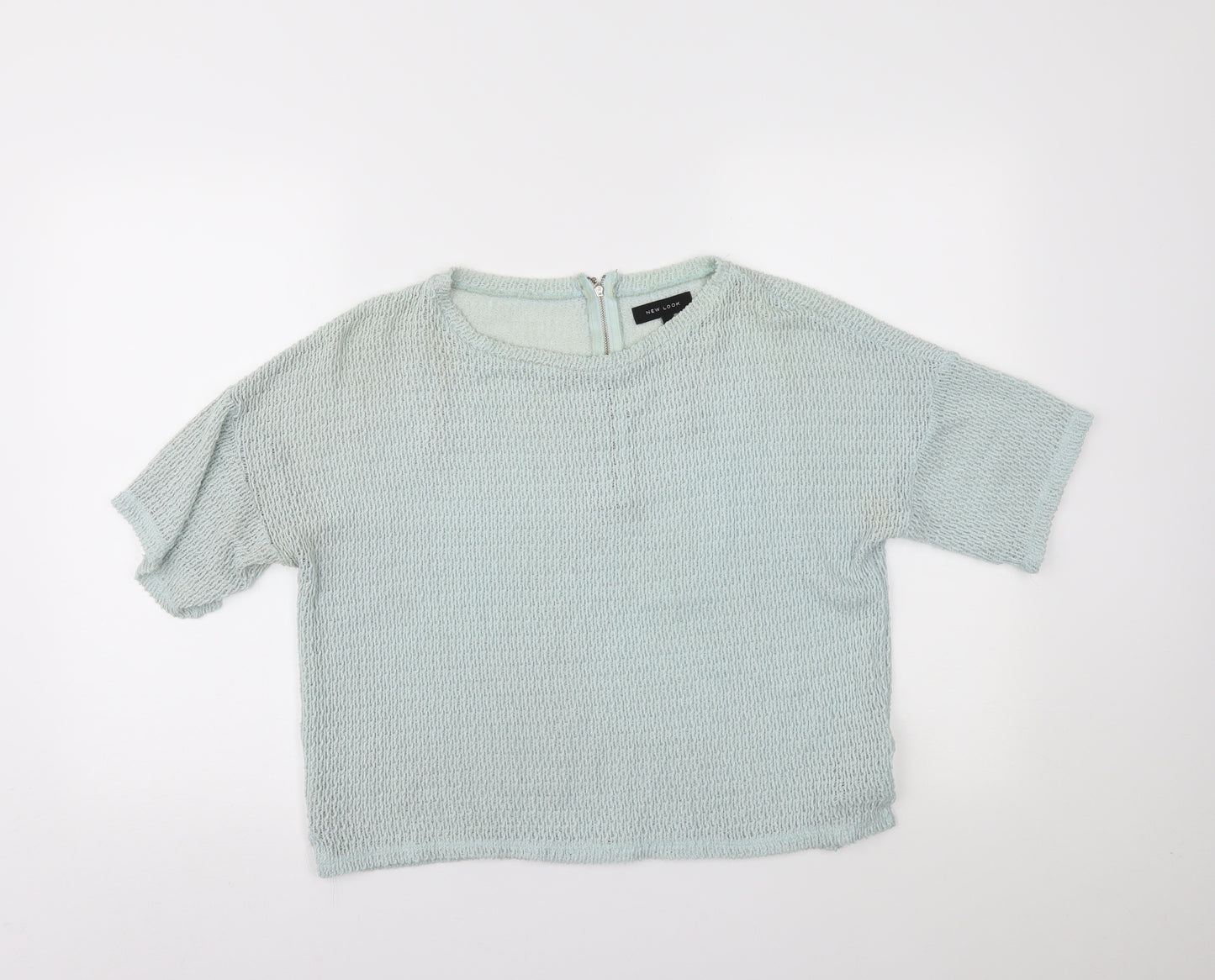 New Look Womens Blue   Basic T-Shirt Size 14