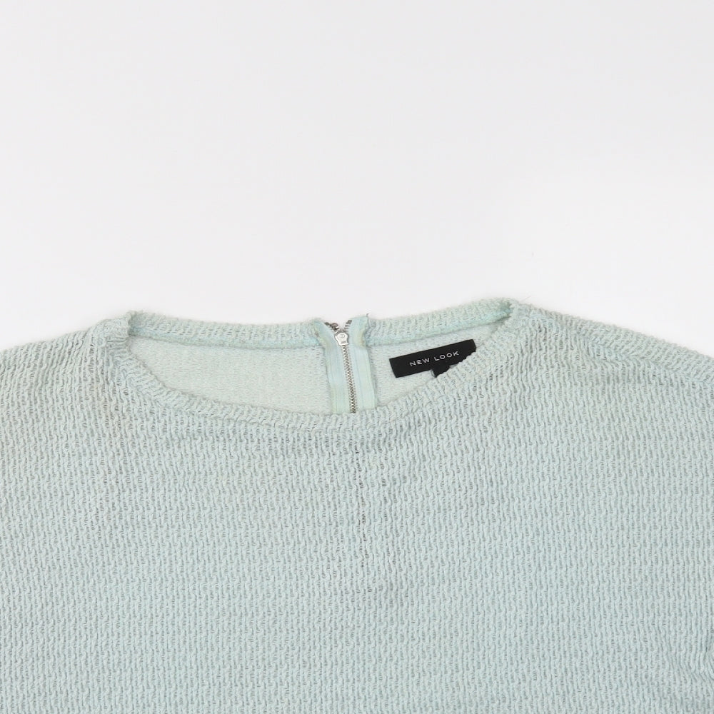 New Look Womens Blue   Basic T-Shirt Size 14