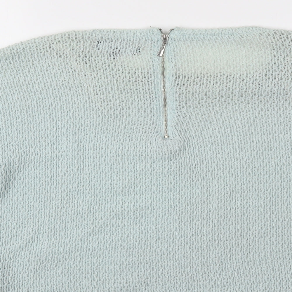 New Look Womens Blue   Basic T-Shirt Size 14