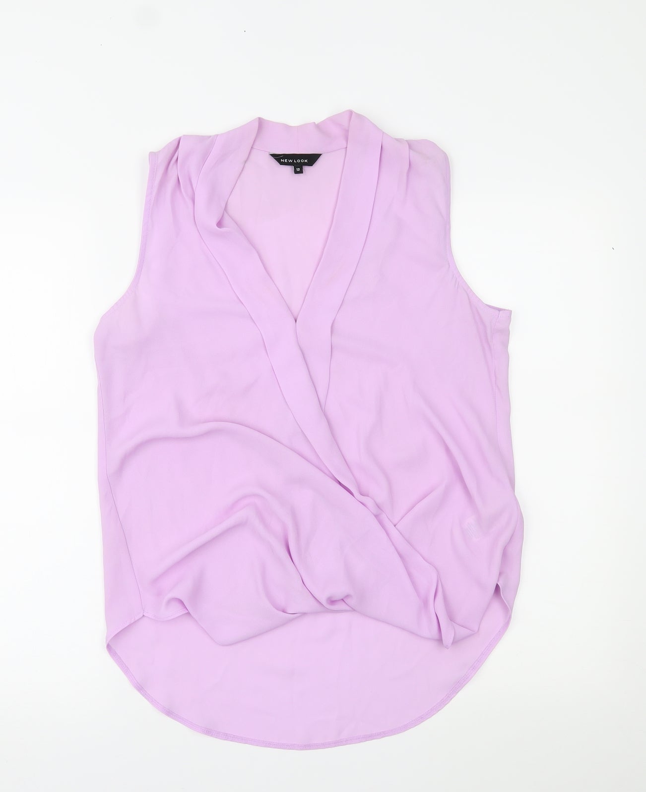 New Look Womens Purple    Blouse Size 12