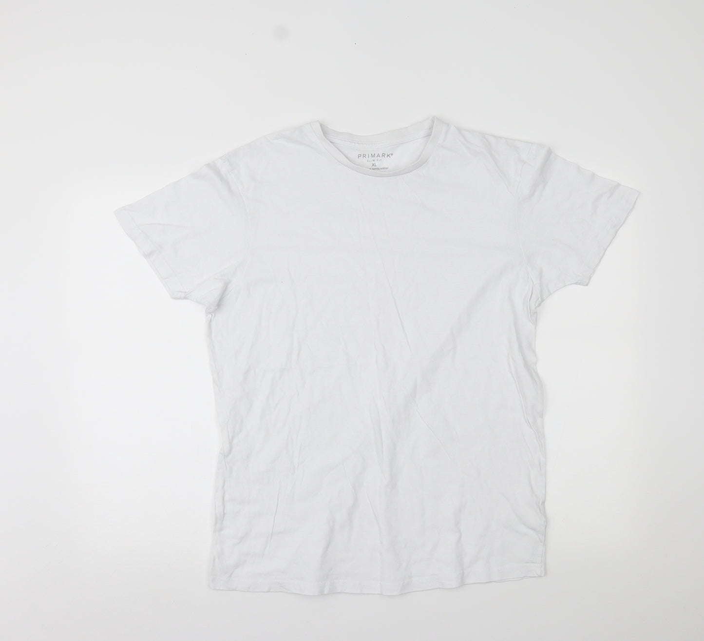 Primark Mens White    T-Shirt Size XL
