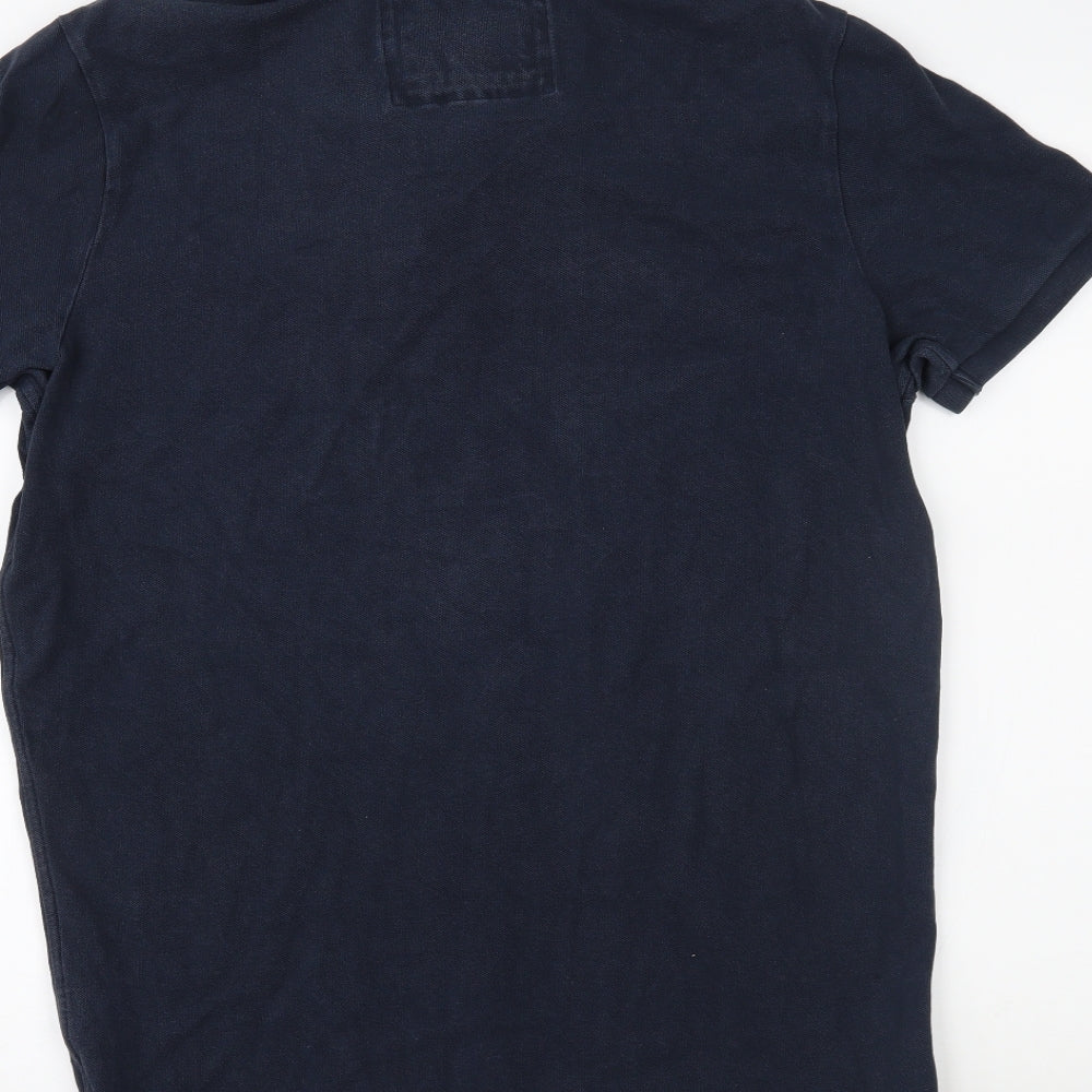 Abercrombie & Fitch Mens Blue    Polo Size 2XL