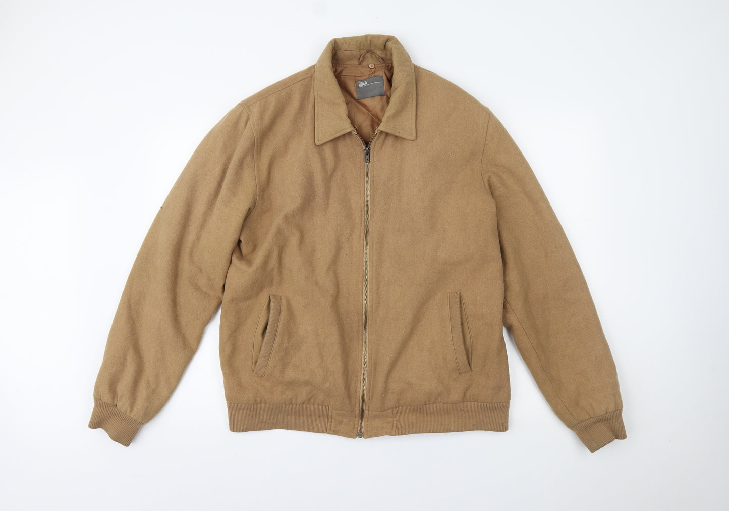 ASOS Mens Beige   Bomber Jacket Coat Size XL