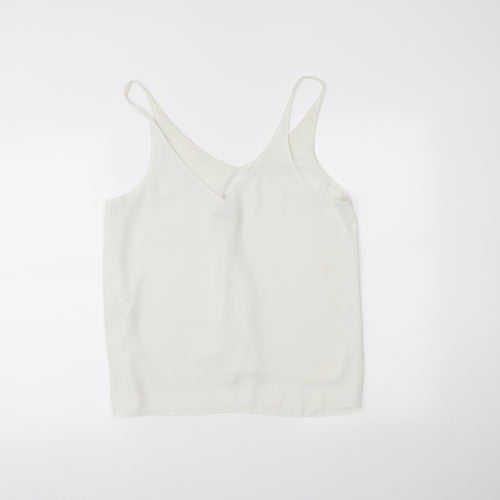 Topshop Womens White   Camisole Tank Size 12