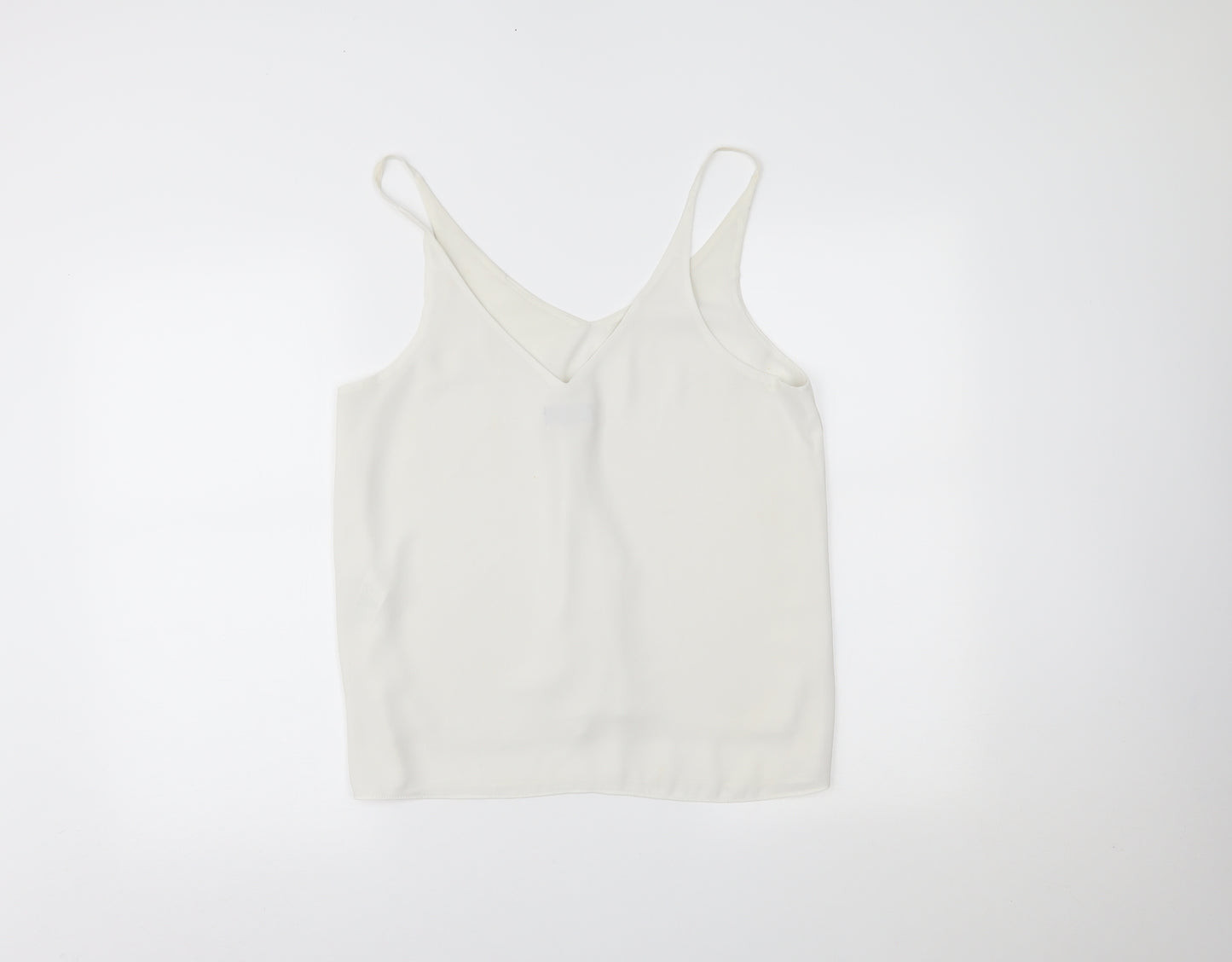 Topshop Womens White   Camisole Tank Size 12