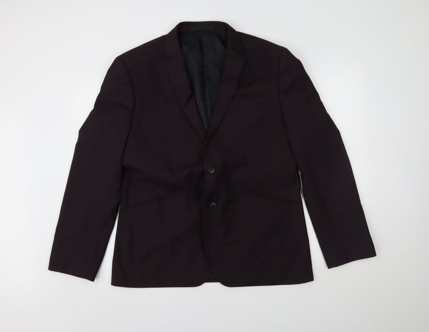 Marks and Spencer Mens Purple   Jacket Suit Jacket