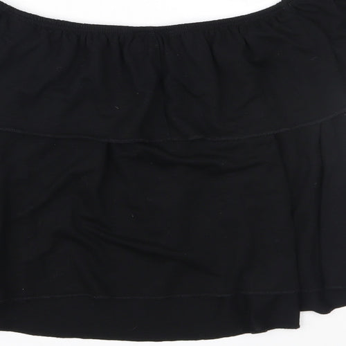 Topshop Womens Black   Basic Blouse Size 10