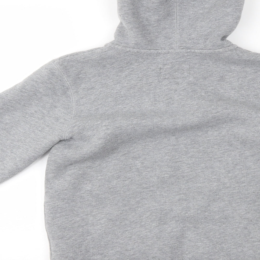 Boden Boys Grey   Full Zip  Size 9-10 Years