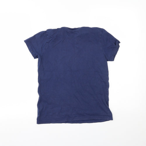 Mini Boden Boys Blue   Basic T-Shirt Size 9-10 Years