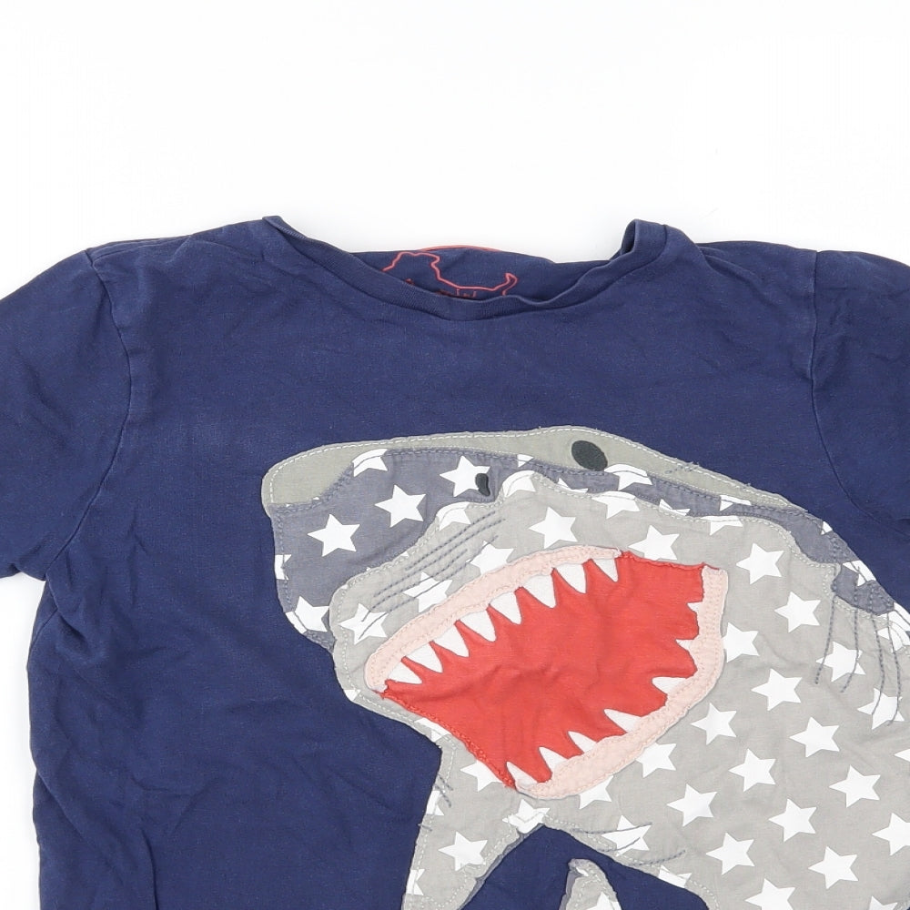 Mini Boden Boys Blue   Basic T-Shirt Size 9-10 Years