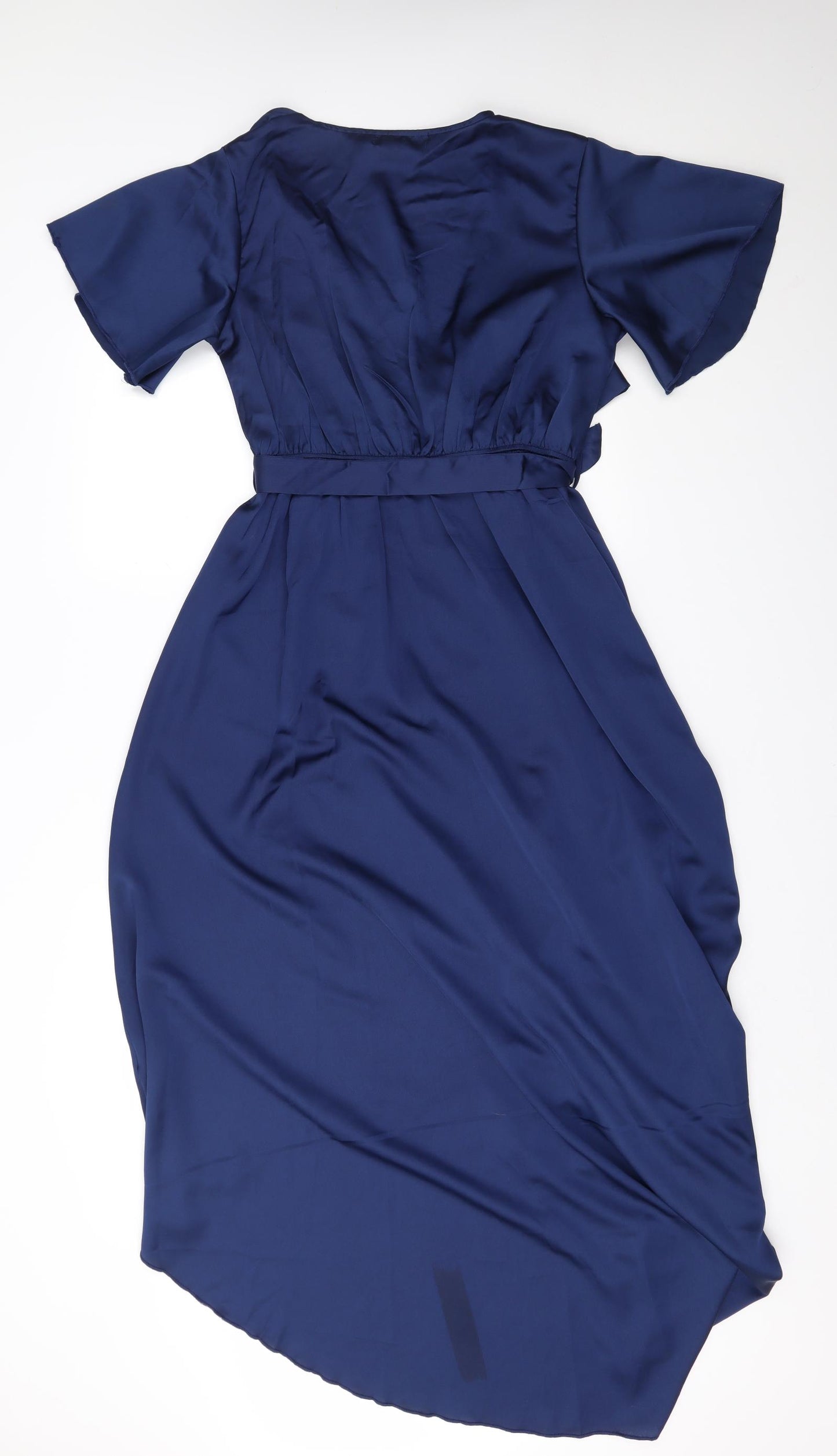 Missguided Womens Blue   Fit & Flare  Size 12