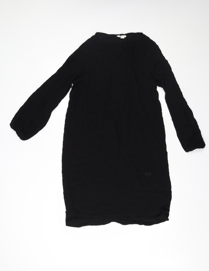 H&M Womens Black   Shift  Size 10