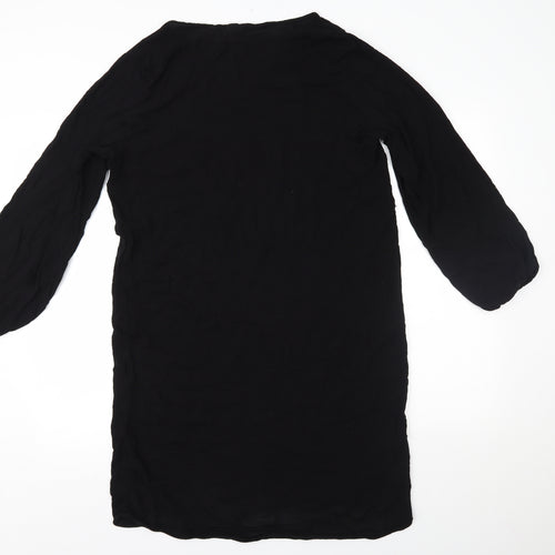 H&M Womens Black   Shift  Size 10