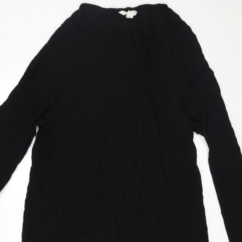 H&M Womens Black   Shift  Size 10