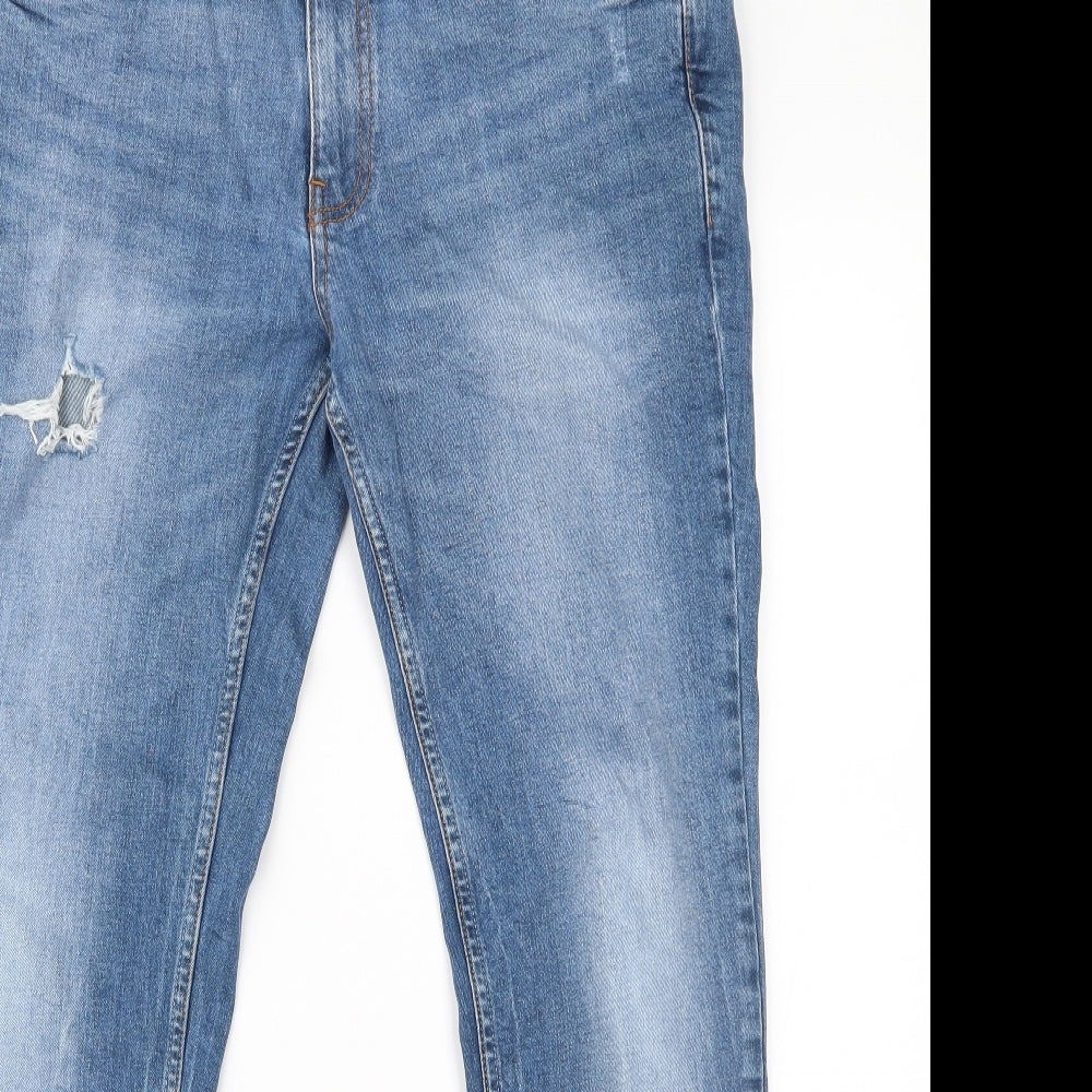 George Mens Blue  Denim Skinny Jeans Size 34 L30 in