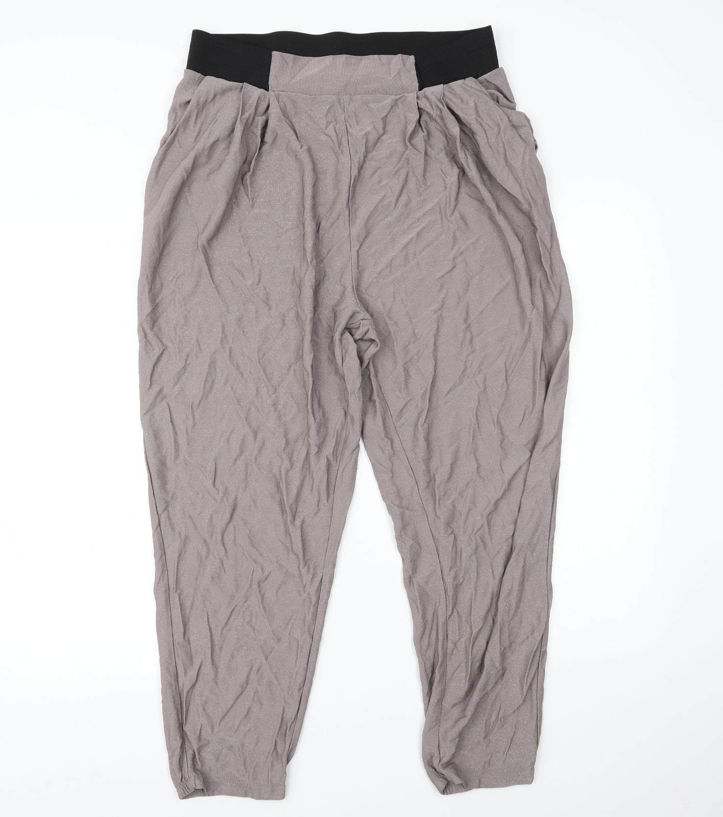 Preworn Womens Grey   Trousers  Size 18 L22.5 in