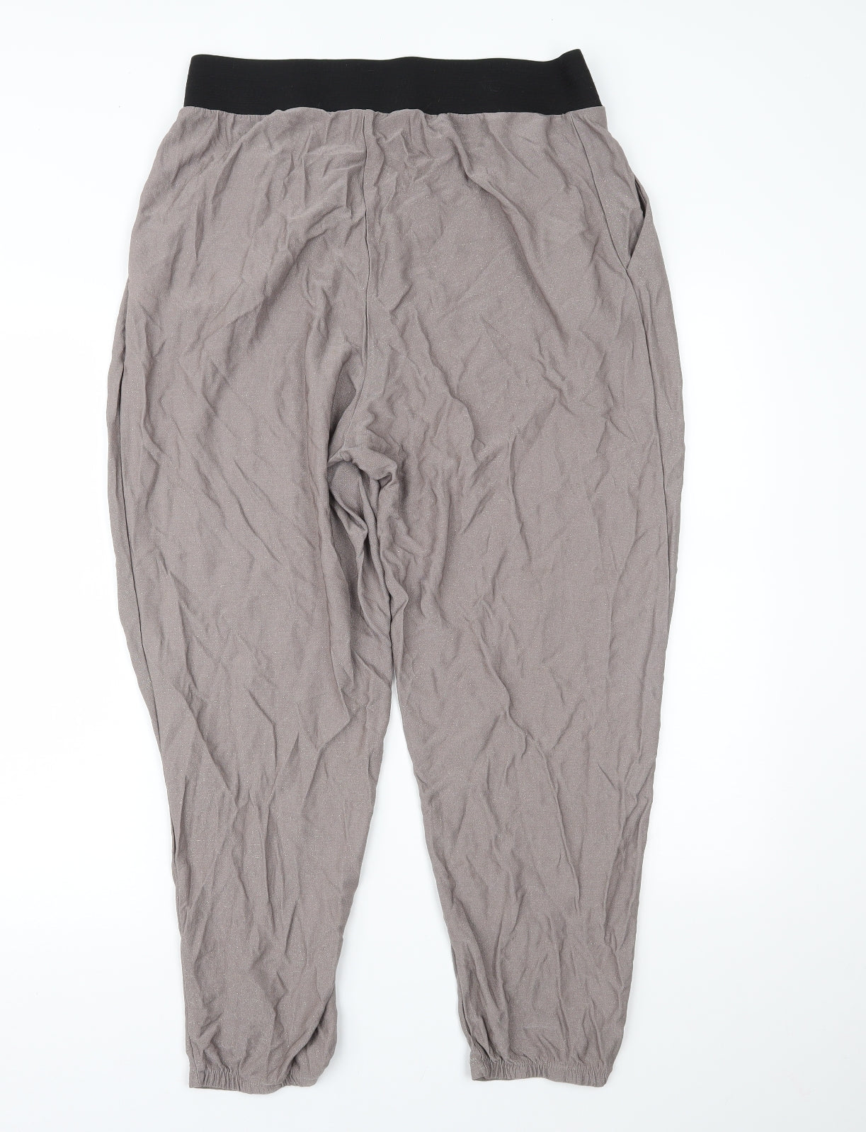 Preworn Womens Grey   Trousers  Size 18 L22.5 in