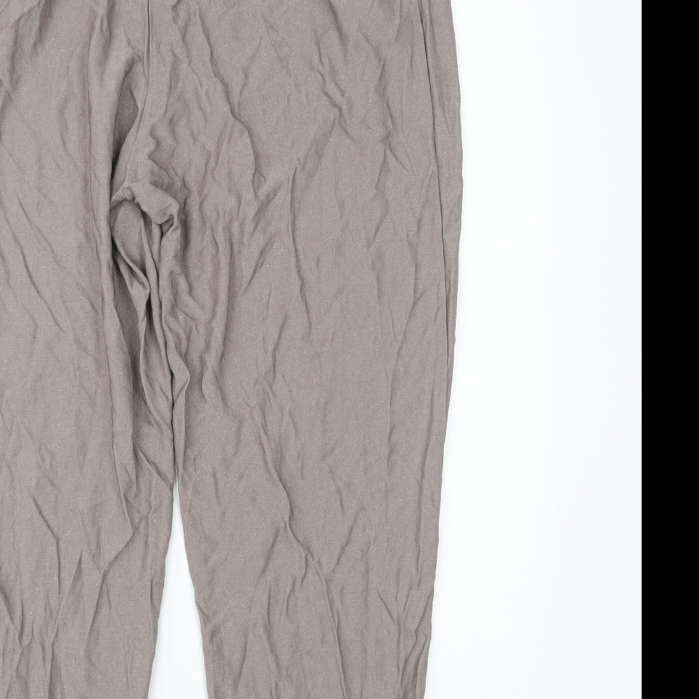 Preworn Womens Grey   Trousers  Size 18 L22.5 in