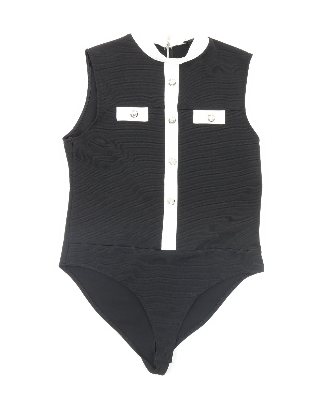 River Island Womens Black   Bodysuit One-Piece Size 16
