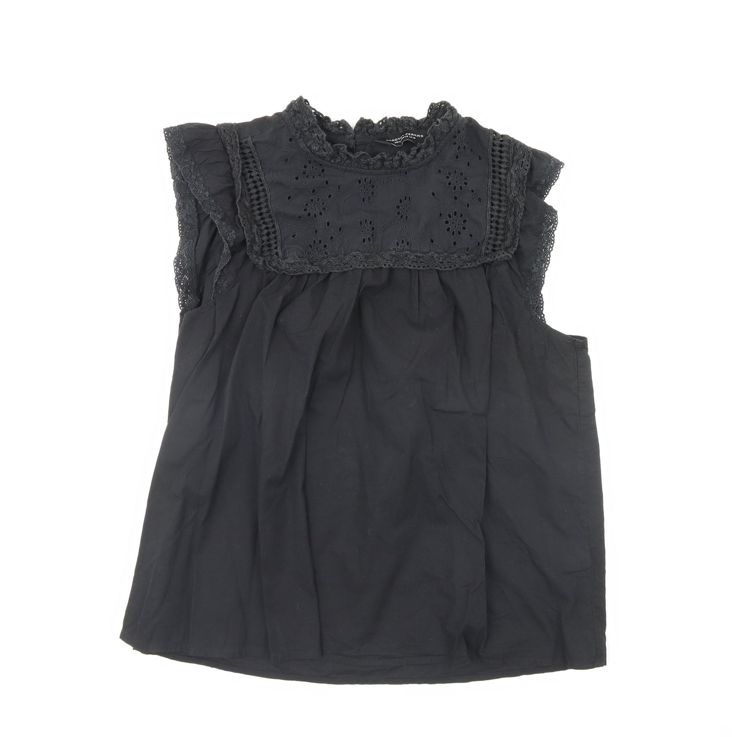 Dorothy Perkins Womens Black   Basic Tank Size 14