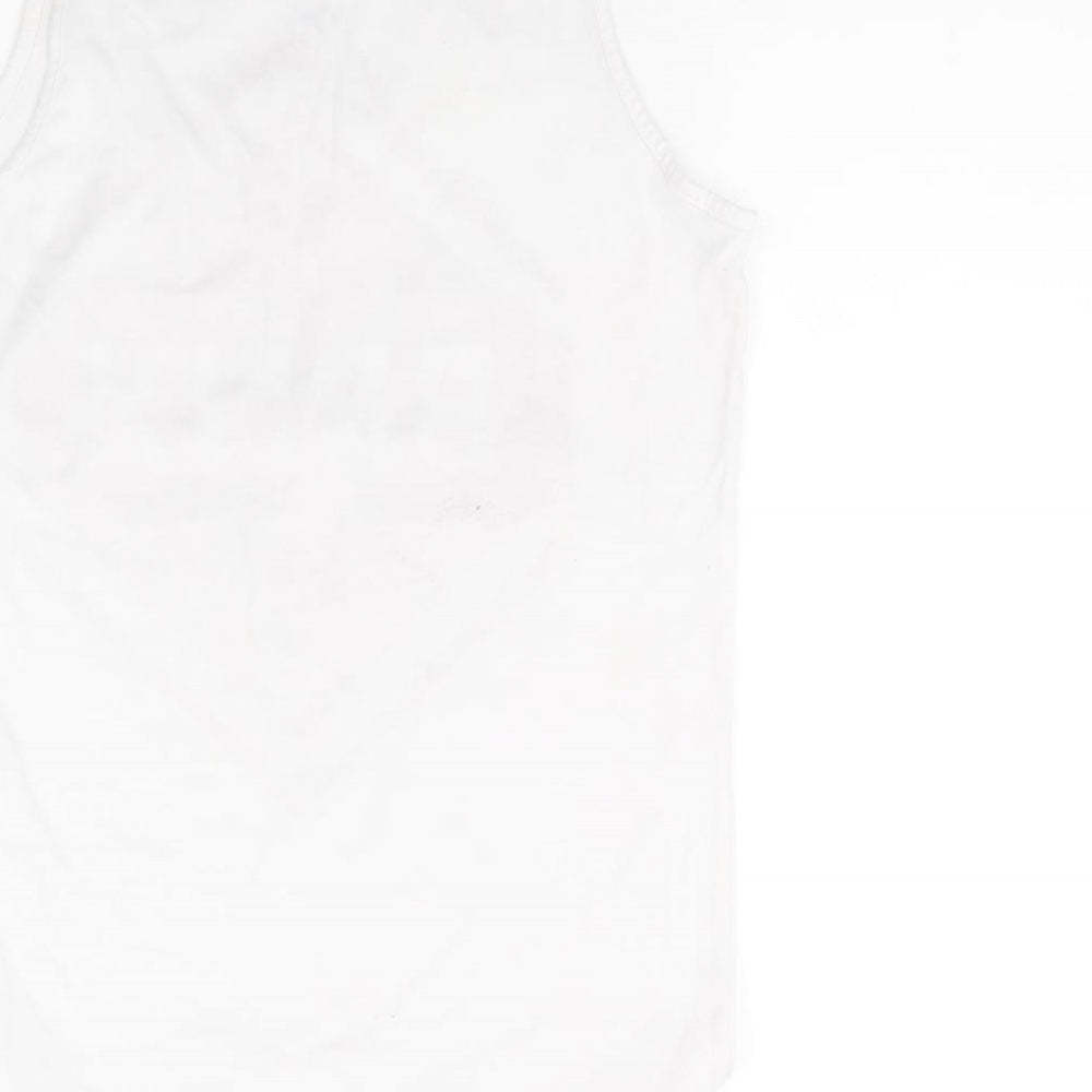 Twisted Soul Womens White   Basic Tank Size S