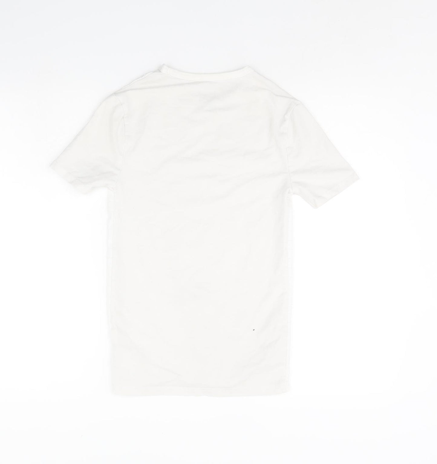 River Island Mens White    T-Shirt Size 2XL