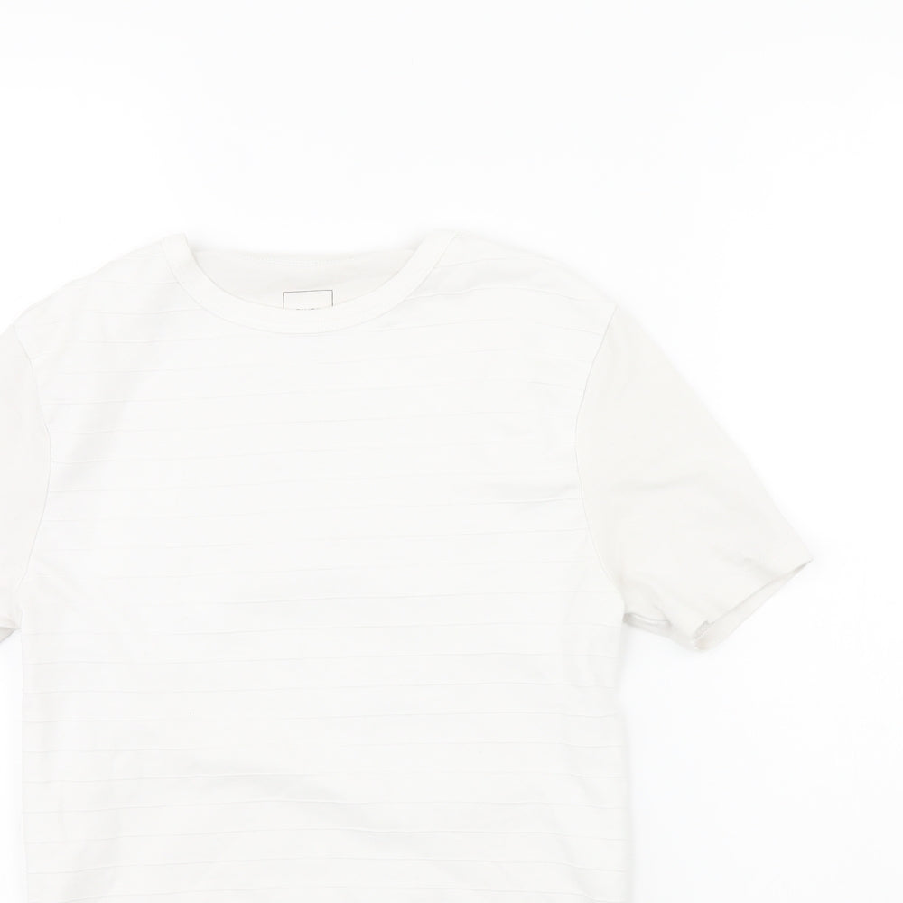 River Island Mens White    T-Shirt Size 2XL