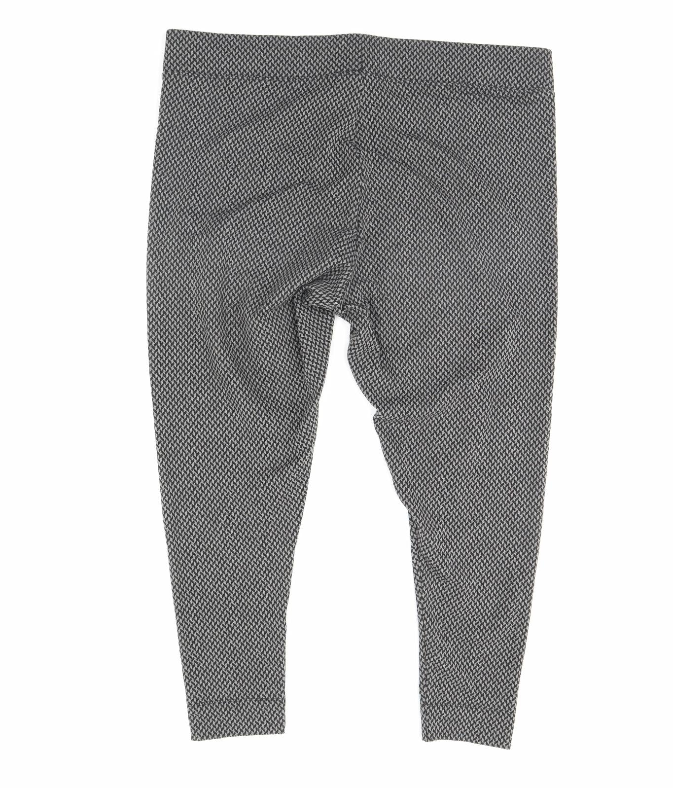 M&S Womens Grey   Capri Leggings Size 22 L24 in