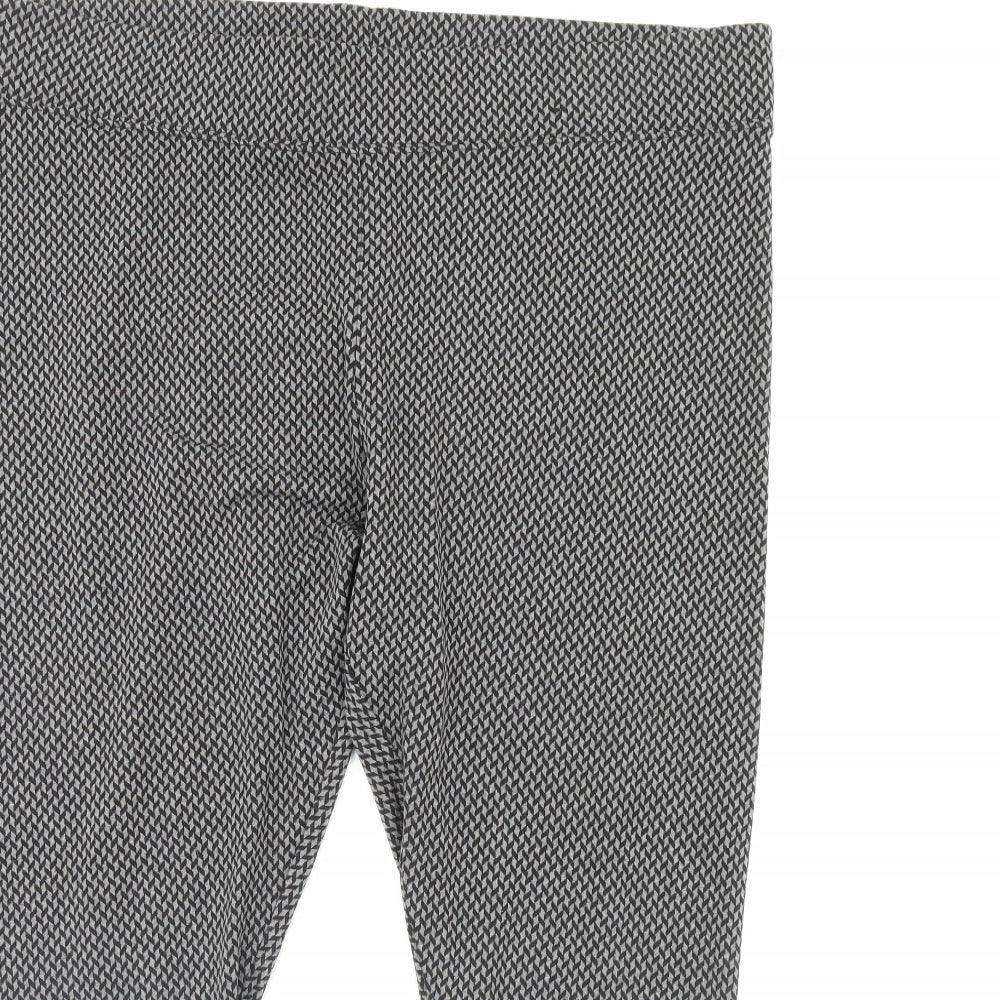 M&S Womens Grey   Capri Leggings Size 22 L24 in