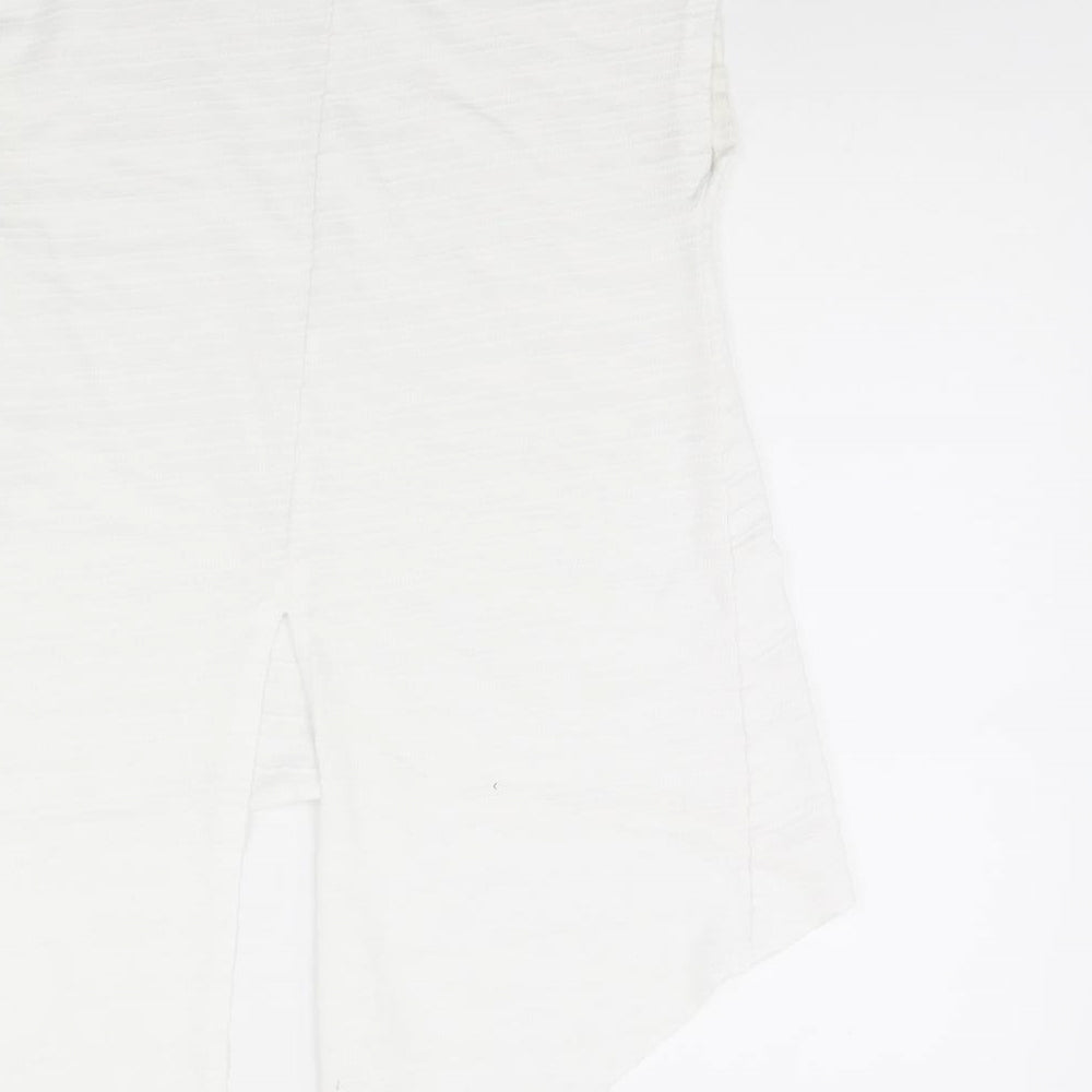 Primark Womens White   Basic T-Shirt Size S