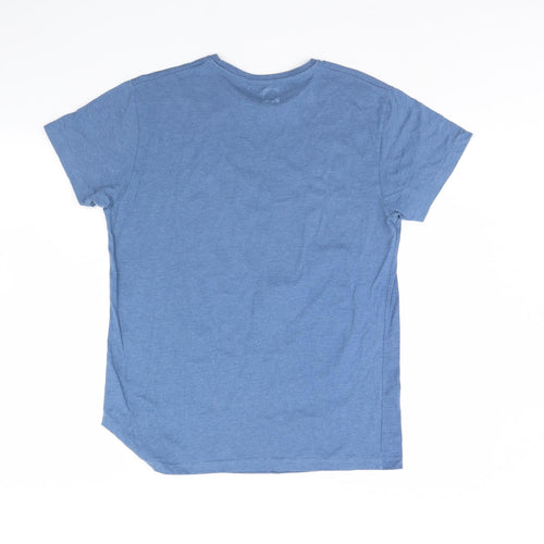 Preworn Mens Blue    T-Shirt Size M