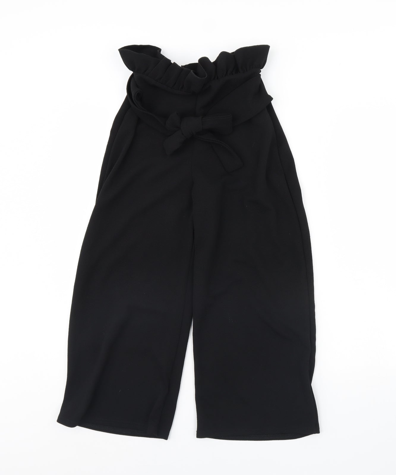 Boohoo Womens Black   Trousers  Size 8 L24 in